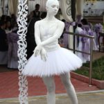 Живая скульптура Балерина